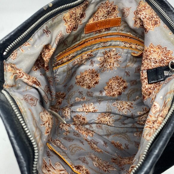 HOBO International Meredith Black Leather Shoulder Hobo Bag - Picture 3 of 7